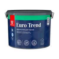 Краска интерьерная для обоев и стен Euro Trend (Евро Тренд) TIKKURILA 9 л бесцветная (база C)