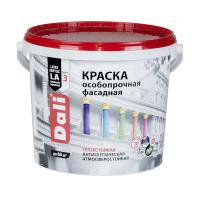 Краска фасадная особопрочная Dali, акриловая, глубокоматовая, база C, бесцветная, 5 л