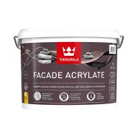 Краска фасадная Facade Acrylate (Фасад Акрилат) TIKKURILA 9л бесцветный (база С)