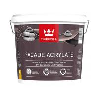 Краска фасадная Facade Acrylate (Фасад Акрилат) TIKKURILA 2,7л бесцветный (база С)