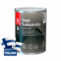 Защитный состав TIKKURILA SUPI SAUNA WAX EP (SAUNAVAHA) 0,9L Финляндия