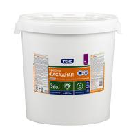Краска фасадная Текс Универсал, глубокоматовая, база A, белая, 40 кг