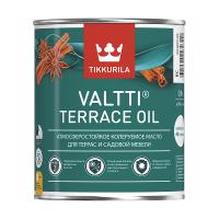 Масло для террас Valtti Terrace Oil (Валтти) TIKKURILA 0,9 л бесцветное (база ЕС)