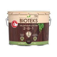 Защитный лессирующий состав для дерева Bioteks 2-в-1, 9 л, венге
