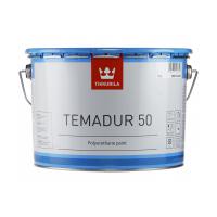Краска полиуретановая Tikkurila Temadur 50 (Темадур 50) THL, полуглянцевая, 7,5 л