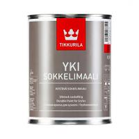 Краска для цоколя щелочестойкая Yki Sokkelimaali (Юки) TIKKURILA 0,9л бесцветный (база С)