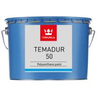 Краска полиуретановая Tikkurila Temadur 50 (Темадур 50) TCL, полуглянцевая, 7,5 л