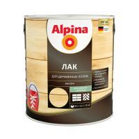 Лак для деревянных полов Alpina, алкидно-уретановый, шелковисто-матовый, 10 л