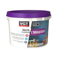 Эмаль универсальная VGT ВД-АК-1179, глянцевая, база A, супербелая, 2,5 кг