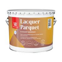 Лак паркетный полуматовый Lacquer Parquet (Лакер Паркет) TIKKURILA 9 л бесцветный (база EP)