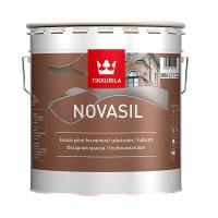 Краска фасадная силикон-модифицированная Novasil (Новасил) TIKKURILA 2,7л бесцветный (база MRC)