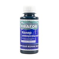 Колер универсальный Krafor №15, морская волна, 100 мл
