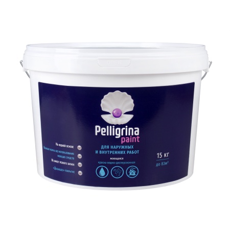 Pelligrina Paint моющаяся для наружных и внутренних работ