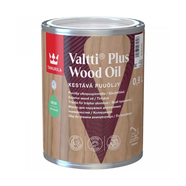 Масло для дерева Valtti Pouuoljy Akva (Валтти Пууёли Аква) TIKKURILA 0,9л